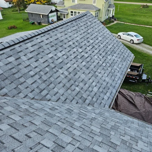 Roofing work by Voorhees Siding & Windows